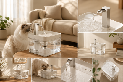 Fontaine à Eau pour Chat et Chien – AquaLuna